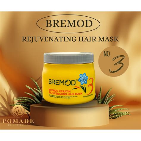 Bremod Keratin Rejuvenating Hair Mask G Shopee Malaysia