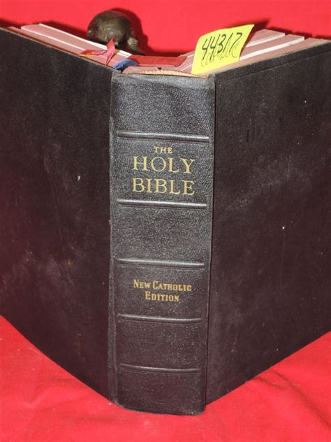 New Catholic Edition Of The Holy Bible By Catholic Holy Bible Good