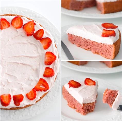 Keto Strawberry Cake | Keto Recipes