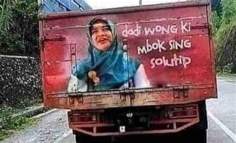 51 Gambar Kata Kata Lucu Di Bak Truk