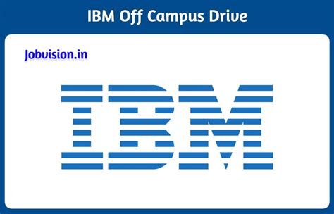 IBM Off Campus Drive 2022 Software Engineer BE B Tech Apply Now