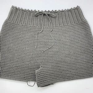 Crochet Shorts Pattern PDF File, Photo Tutorial and Video Tutorial XS ...