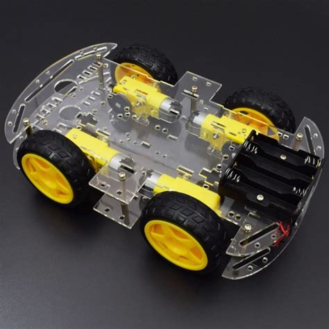 High Quality Wheel Wd Robot Smart Dc Car Chassis Kits Car Model With