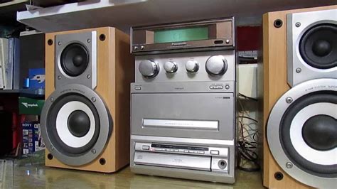 Panasonic Cd Stereo System Sa Pm With Speakers Youtube