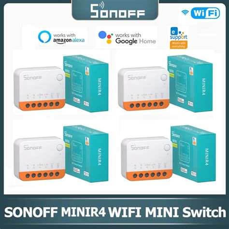 Sonoff Minir Mini Interruptor Wifi M Dulo De Rel Extremo Control De