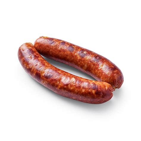 Premium Ai Image Sausages Isolated On White Background