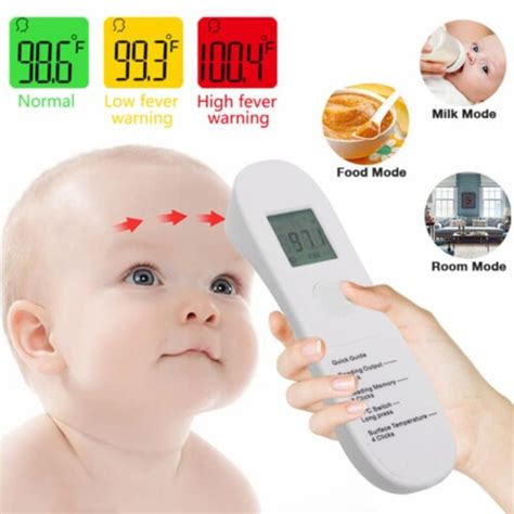 Non Contact Digital Infrared Forehead Thermometer Fast Accurate