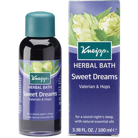 Kneipp Sweet Dreams Herbal Valerian And Hops Bath Oil 100ml Skinstore