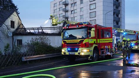 Brand in Ratingen Tiefenbroich Polizei schätzt Sachschaden auf 150 000