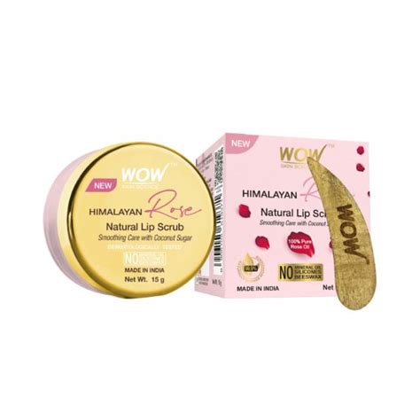 Buy WOW Skin Science Himalayan Rose Lip Scrub Exfoliates 15 Gm Online