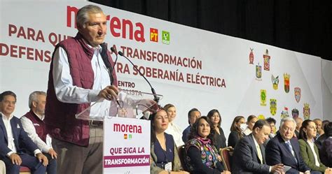 Morena muestra su brazo de apoyo al gobierno de AMLO no estás solo