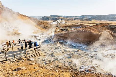 Desde Reikiavik Excursión de un día a los Volcanes y la Laguna Azul