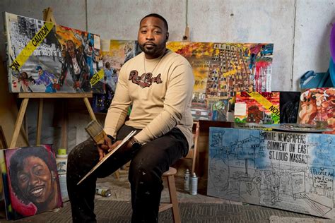 To combat gun violence, this Metro East artist turns ammunition, Artist