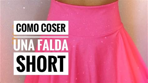 Como Hacer F Cil Una Falda Short Deportiva Youtube