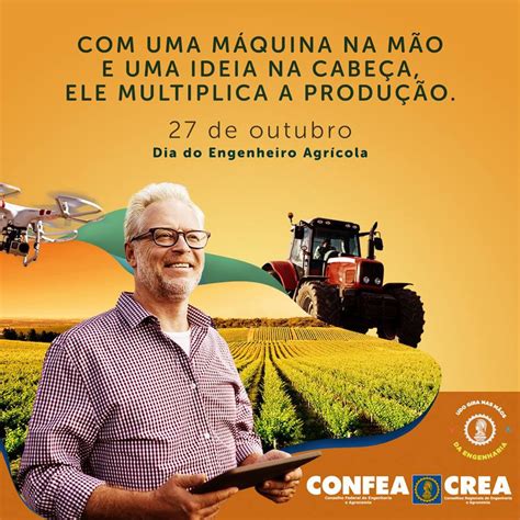 27 de outubro dia do Engenheiro Agrícola e Ambiental