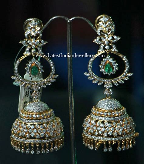 Grand Diamond Jhumka Earrings