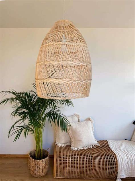 Lampa Rattanowa SUREN L 50x65 LAMPY RATTANOWE BALI BALI