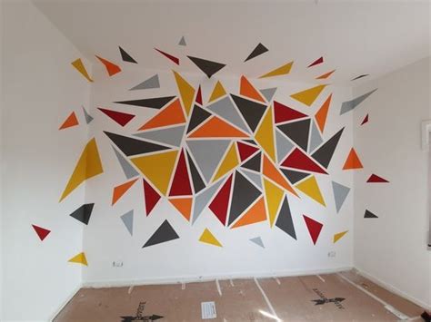 Peinture Murale En Triangle 16 Idées Et Inspirations Tendance