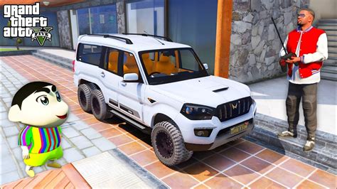 Franklin Shinchan Buy Mahindra Scorpio S X Car In Gta Gta V