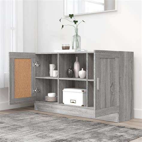 Sideboard Grau Sonoma X X Cm Holzwerkstoff Weddig