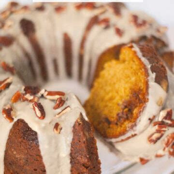 Pumpkin Praline Cake Granny S In The Kitchen