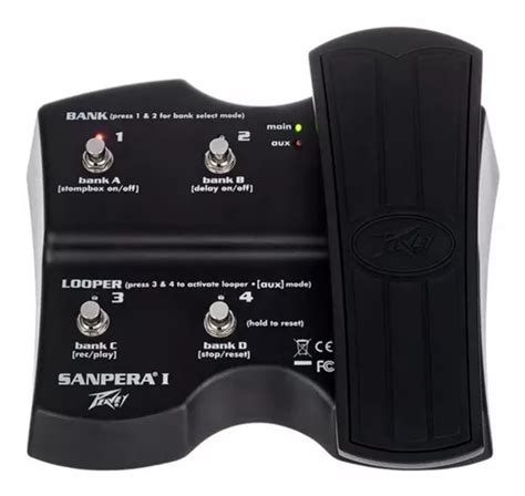 Pedal Footswitch Peavey Sanpera 1 Controlador Para Vypyr Frete Grátis