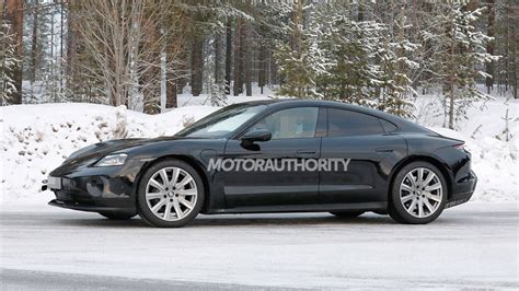 Porsche Taycan Spy Shots And Video