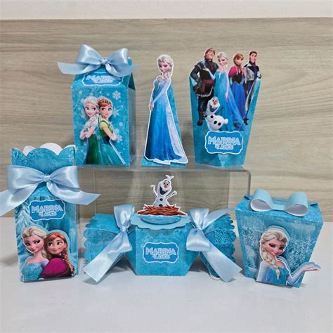 Lembrancinhas Baratas Da Frozen - Kit 100 Lembrancinhas Frozen -100 Caixas | Elo7