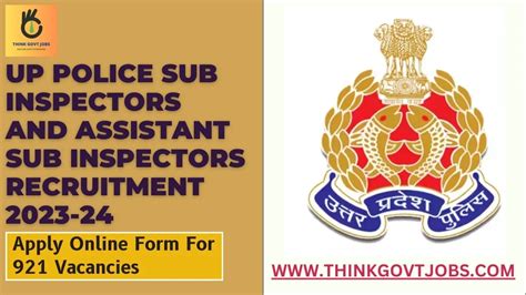 Up Police Si And Asi Recruitment 2023 24