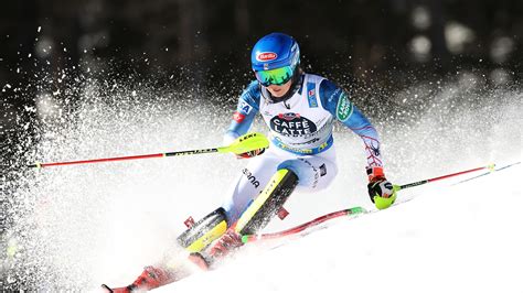 Slalom in Jasna Mikaela Shiffrin fährt zum Sieg vor Petra Vlhova