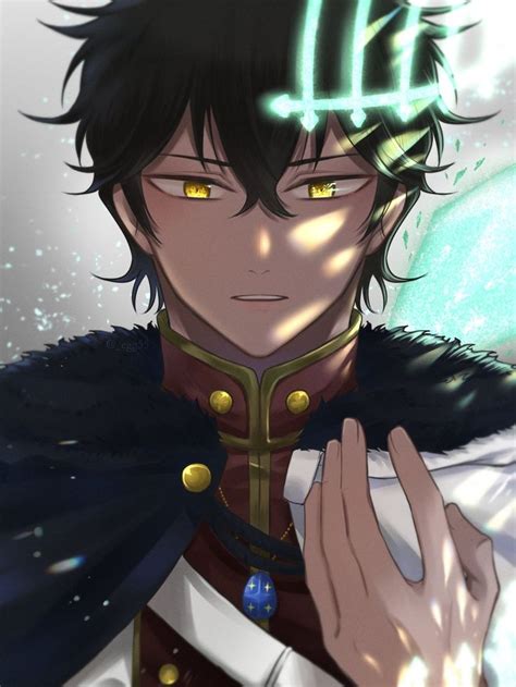 Yuno Black Clover Ilustrasi Karakter