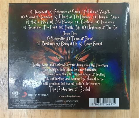 Judas Priest Redeemer Of Souls CD Photo Metal Kingdom