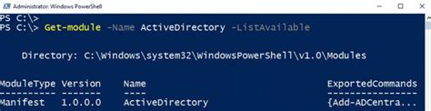 How To Install The Powershell Active Directory Module Windows Active