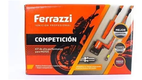 Kit Cable Bobina Y Bujía Cobre Ferrazzi Para Yamaha Ybr 125 en venta en