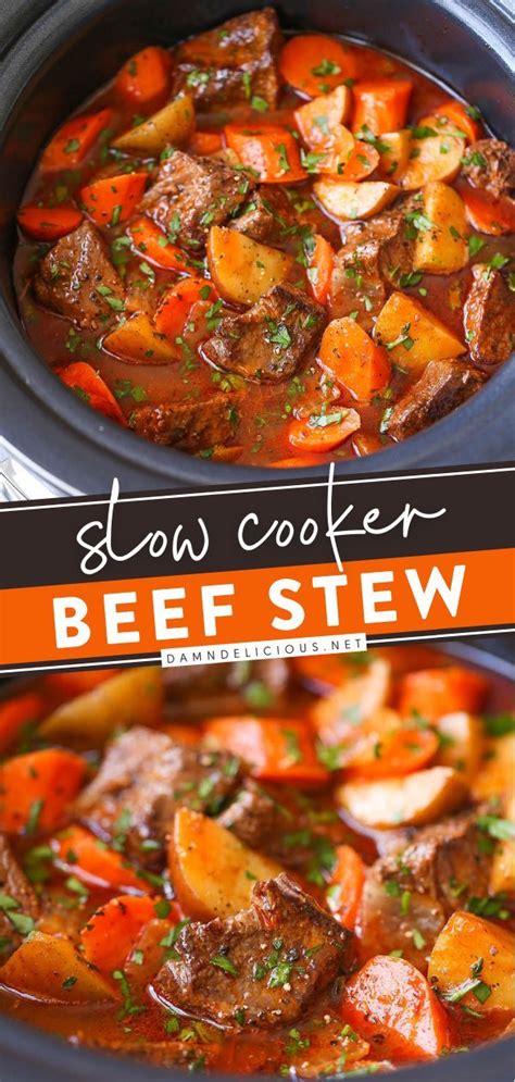 Slow Cooker Beef Stew Damn Delicious Recipe Slow Cooker Recipes