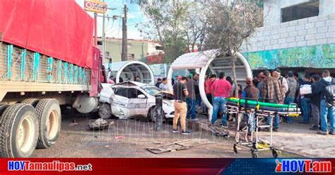 Hoy Tamaulipas Tamaulipas Un Muerto Y Lesionados Dejo Choque