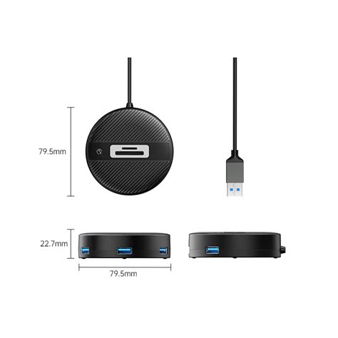 Orico Desktop Type 4 Port Usb Hub With Sd Tf Port Orico奥睿科官网