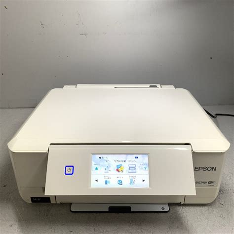 【やや傷や汚れあり】f001 E Epson エプソン Ep 807aw プリンター インクジェットプリンター 複合機 2015年製 インク