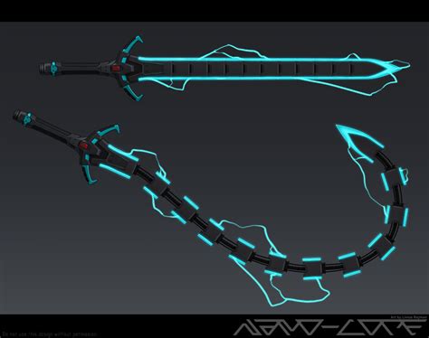 ArtStation - Sci Fi Energy Whip Sword, Livius Rejman Sci Fi Weapons ...