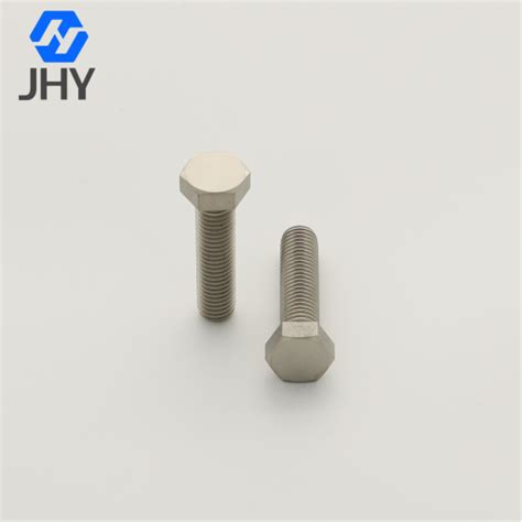 Titanium Bolts Titanium Fasteners Baoji Jhy Titanium Industry Co Ltd