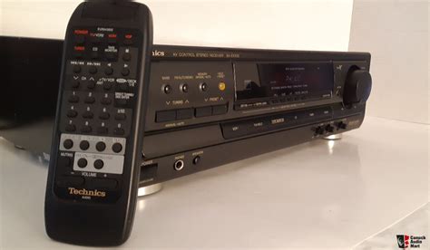 Technics SA EX500 Receiver phono stage télécommande remote For Sale