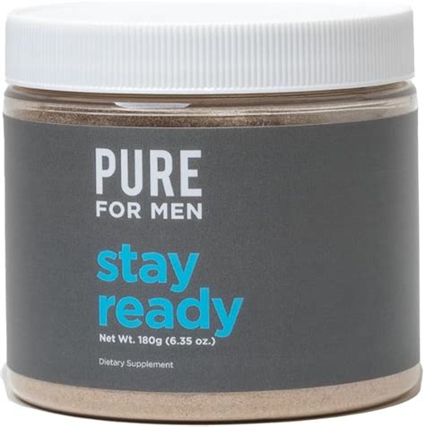 Pure for Men Suplemento de fibra em pó original Cleanliness Stay Ready