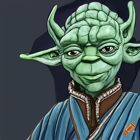 Mashup Of Yoda And Avatar Characters On Craiyon