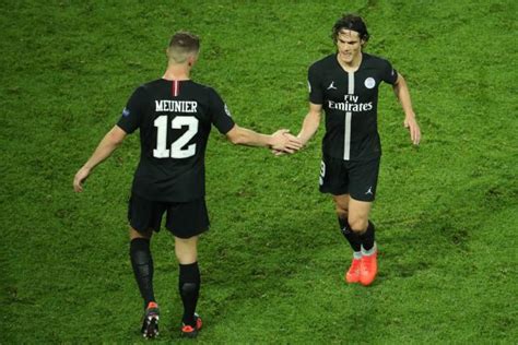 Foot Le PSG Sans Edinson Cavani Ni Thomas Meunier Pour La Fin De La