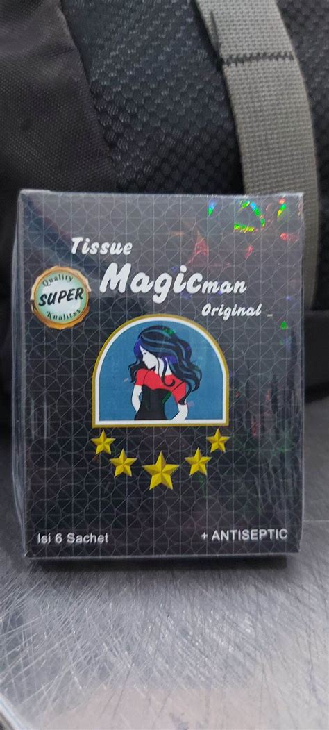 Tissue Super Magic Man Isi Original Lazada Indonesia