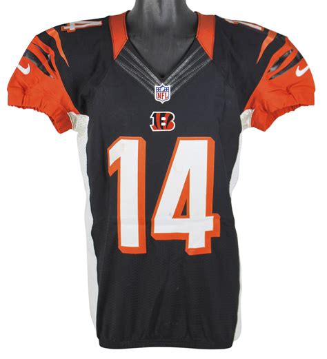 Lot Detail Andy Dalton Game Used Cincinnati Bengals Nike Jersey From