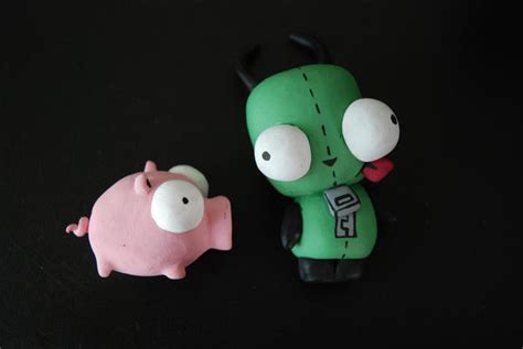 Gir and Piggy. by Skissored on DeviantArt