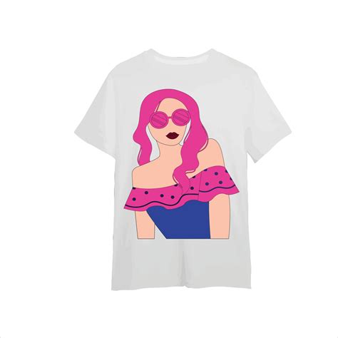 Ledis t-shirt with unique logo.stylish girls logo.fashionable t-shirt. 16337526 Vector Art at ...