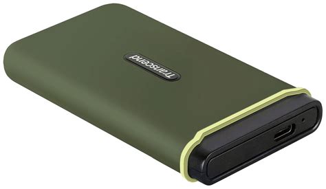 Transcend ESD380C 2 TB External SSD hard drive USB-C®, USB type A Green TS2TESD380C | Conrad.com