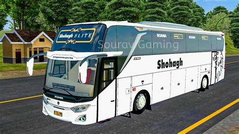 Shohagh Elite Scania Bus Mod Skin For Bus Simulator Indonesia Bussid